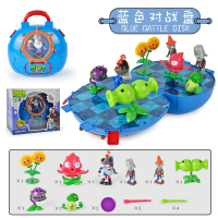 ของเล่น Plants vs. Zombies ของแท้ 686-20 ชุดต่อสู้ตุ๊กตาขนนุ่มแบบถือ ของเล่นเสริมจินตนาการสำหรับเด็ก