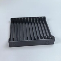 CD碟片收納盒展示架|12張裝DVD桌面cd光盤專輯收納cd展示-黑色 均碼