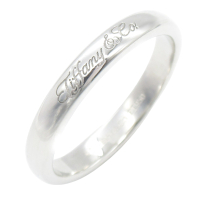 【二手名牌BRAND OFF】Tiffany & Co 蒂芬妮 PT950鉑金 Band 戒指