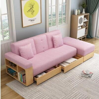 摺疊沙發床兩用可收納儲物多功能組合客廳省空間梳化小戶型