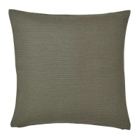 JORDTISTEL 靠枕套, 灰綠色, 50x50 公分