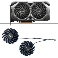 NEW 2PCS 85MM 4PIN PLD09210S12HH Cooling Fan For MSI RADEON RX 5600 5700 XT MECH OC Graphics Video Card Fans