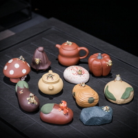 創意紫砂茶寵 噴水青蛙 可養茶玩茶藝茶盤擺件功夫茶具零配