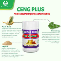 CENG PLUS De Nature Asli Original Botol Isi 30 Kapsul