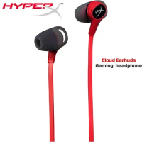 Original HyperX Cloud Earbuds Gaming Earbuds with Mic Immersive Wired in-game Audio in-Ear Headphone for Huawei Gaming Headset