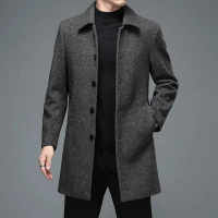 Blazer Pria Korea Poket Blezer Long Coat Pria panjang