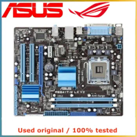 For Intel G41 For ASUS P5G41T-M LX V2 Computer Motherboard LGA 775 DDR3 8G Desktop Mainboard SATA II PCI-E 2.0 X16