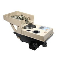 Automatic 110V Commercial Coins Sorter Counter Machine USD Coin Counting Sorting Machine