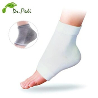 Feet care Moisturizing gel heel socks soft heel sleeves Cracked Foot Skin Care Protector foot care tool pedicure socks 1pair