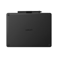 【最高折200+4%回饋】Wacom Intuos Comfort Plus Medium 繪圖板 藍牙版/黑/CTL-6100WL/K0-C