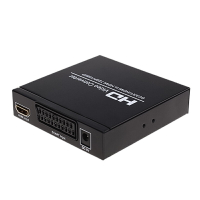 【易控王】SCART+HDMI 轉 HDMI / SCART端子進HDMI出 / 歐規端子(50-530)