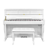 強強滾優選~ HANLIN-P880 高階立式數位電鋼琴 直立款-白色