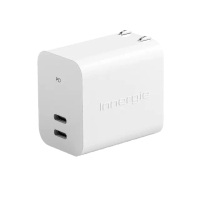 【Innergie】C4 Duo 45瓦 USB-C 雙孔萬用充電器 摺疊版(ADP-45KW BTA)