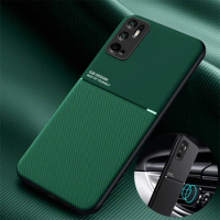 For Xiaomi Poco M3 Pro Case Car Magnetic Holder Leather Phone Back Cover For Poco Poko Pocco Little M3Pro M 3 Pro 3Pro M3 Pro 5G