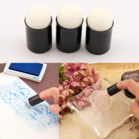 3pcs/set Paint Drawing Sponge Foam Finger Chalk Ink Applying Chalk Inking Staining Sponge