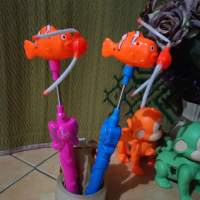 mainan anak stik kipas nemo,ada musik dan lampu