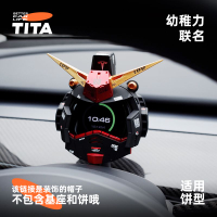 【3384人收藏】TITA特斯拉特斯拉儀表盤空氣碼表高達機甲戰士頭飾帽子裝飾品改裝