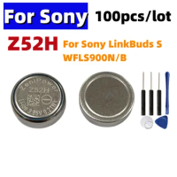 100PCS/LOT Z52H For ZeniPower 1240 3.85V Battery for Sony LinkBuds S WFLS900N/B Truly Wireless Earbud Headphones +Tools