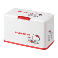 【震撼精品百貨】Hello Kitty 凱蒂貓~日本SANRIO三麗鷗KITTYAG抗菌口罩收納盒*57436