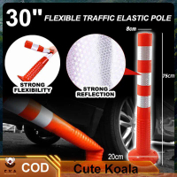 【CKA】 TRAFFIC CONE   SAFETY CONE FLEXIBLE POLE    DELINEATOR POST HIGH QUALITY MATERIAL   Road Safet