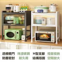 居家cheaper 質感掀蓋櫃門烤箱架TD003-B大款(微波爐架/廚房架/書架/調味料架/電器架/櫥櫃/菜獨ㄚ)