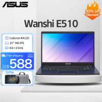 ASUS Wanshi Office Laptop Intel Pentium N6000/Intel Celeron N4120 8G RAM 256G SSD 14Inch Business Notebook