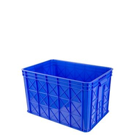64x43x38 Box container hanata 2104 Rak Susun Krat Bak Kolam Ikan / KERANJANG INDUSTRI RAPAT