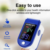 Ready to ship Pulse Oximeters, Blood Oxygen Meter, Fingertip Oximeter, and Fingertip Heart Rate Moni