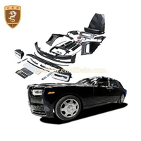 Carbon Fiber Car Rear Bumper Diffuser Body Kit For Roll Royce Phantom 8Th Generation Old Style Upgrade To New