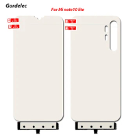 New arrival Screen Protector For Xiaomi Note 10 lite Full Cover Front+Back Hydrogel Film for Xiaomi mi note 10 lite