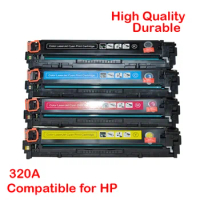 CE320A CE321A CE322A CE323A 320A Compatible Color Toner Cartridge For HP Color laserjet CP1525N 1525NW CM1415FN 1415FNW printer