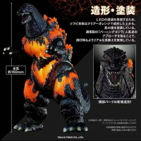 PB商店 哥吉拉 MOVIE MONSTER系列軟膠 發光 1995 紅蓮哥吉拉 煌光