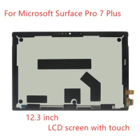 Free shipping LCD For Microsoft Surface Pro 7 Plus LCD Pro 7Plus Surface Pro 7+ LCD Display Touch Screen Digitizer Assembly