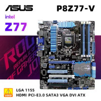 ASUS P8Z77-V +i5 2500 Motherboard Kit Intel Z77 Chipset Gigabit LAN LGA 1155 Slot for Core i7/Core i5/Core i3/Pentium/Celeron