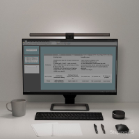 熒幕掛燈 明基WiT ScreenBar Halo智能閱讀屏幕掛燈書桌辦公護眼LED檯燈