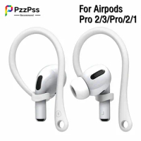 Silicone Ear Hooks For Apple Air Pods Pro2 Accessories Anti-fall Bluetooth Earphone Holder For Airpods 1 2 3 Pro Sports Earhooks