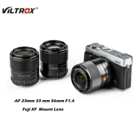 VILTROX 13mm 23mm 33mm 56mm F1.4 XF Auto Focus Lens Large Aperture APS-C Lens for Fuji Lens Fujifilm X Mount X-4T Camera Lenses