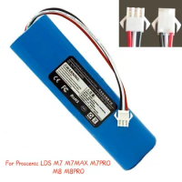 2023upgradation 9900mAh14.4V For Proscenic LDS M7 M7MAX M7PRO M8 M8PRO Sweeper battery spare parts
