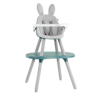 兒童餐椅多功能嬰兒餐椅便攜寶寶餐椅蘑菇餐椅升級版可攜式用餐椅【聚物優品】