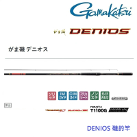 【GAMAKATSU】DENIOS 1.0-50 磯釣竿(公司貨)