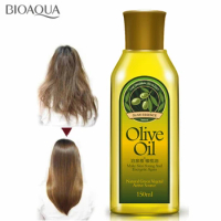 Olive Essential Oil Hair Conditioner Stretch Mark Remover Repair Skin Care Scalp Treatment Hair Care for Dry Damaged Hair 150ml