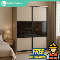 [Free Installation] Furniture Direct TIARA 6x8 almari baju home furniture wardrobe almari baju