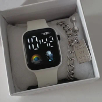 Kids LED Smart Electronic Watch Fashion Sports Watches for Children Waterproof Teen Boy Girl Lightweight Wrist Watches Relojes
