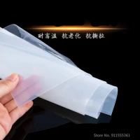 500x500mm Silicone Rubber Sheet Transparent Translucent Plate Mat High Temperature Resistance 100% Pad