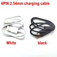 4 pin Pogo Magnet Cable for Kids Smart Watch Charging Cable USB 2.54mm Charge Cable for Q750S A20 A2