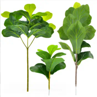artificial violin ficus leaves Nordic style potted plants artificial trees landscaping home decoration