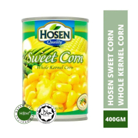 Hosen Quality Sweet Corn Whole Kernel Corn 400 gm / Jagung Manis / Jagung Kernel Seluruh / Halal