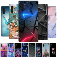 for Samsung Note 10 Plus Case Silicone Back Cover for Samsung Galaxy Note 10 Plus Note10 Pro Case Note 10 + Protective Fundas