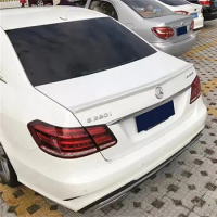Spoiler For Mercedes W212 2008-2015 High Quality Abs Plastic Car Tail Wing Decoration For Mercedes-benz Mercedes E Class W212