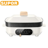 SUPOR 5.5L Electric Cooker Small Household Portable Large-capacity Electric Hot Pot 220V Multi-function Cooking Electric Hot Pot